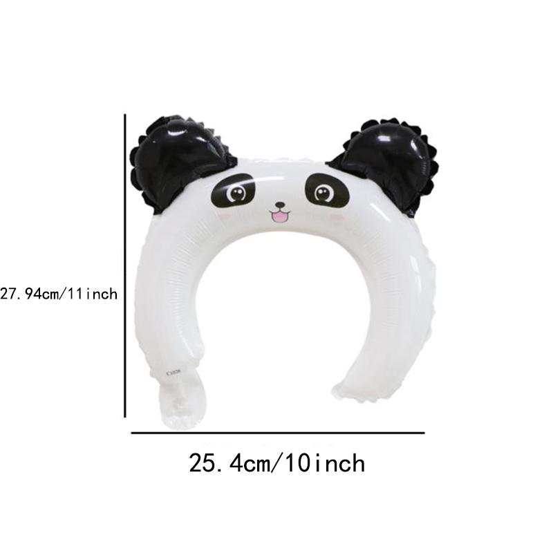 10 шт./упаковка, высококачественные, изысканные и милые повязки на голову из алюминиевой пленки в виде воздушных шаров (пожалуйста, не перекачивайте)