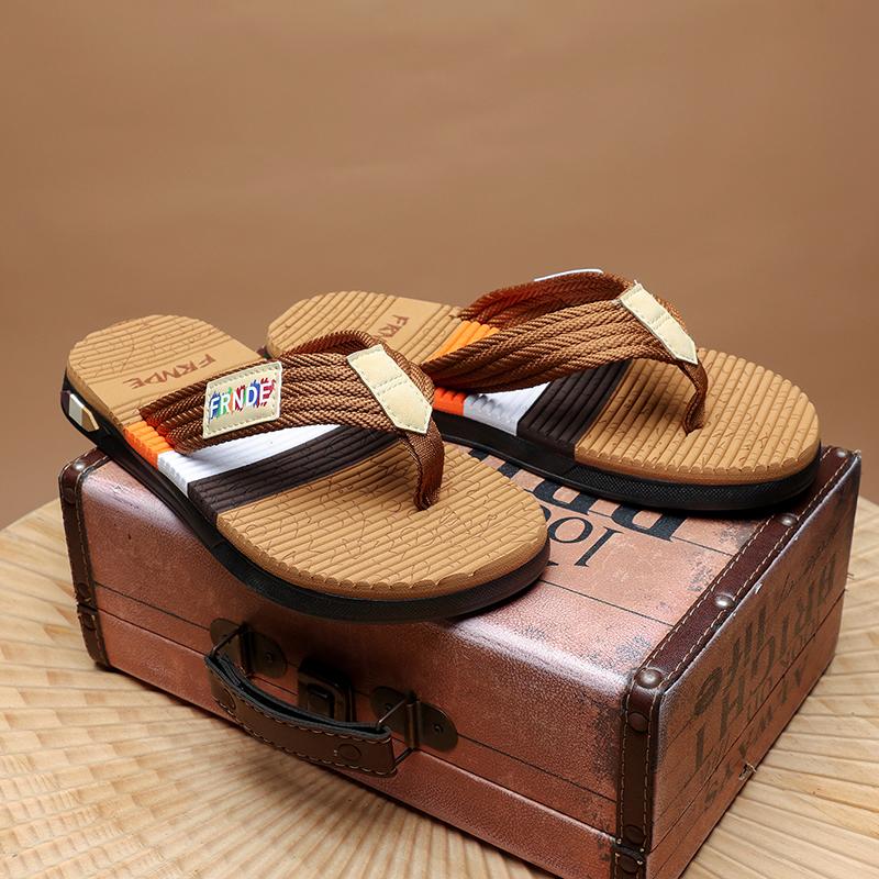 Letní žabky Pánské boty Venkovní Plážové Protiskluzové Prodyšné Pantofle Pánské Plážové Pohodlné Ležérní Sandály Pánské boty