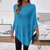 Damen Leichte Strand-Übergangsjacke Kurzarm Durchbrochen Lockerer Sitz Lässiges Sommer-Pullover-Top für Urlaub Reisen