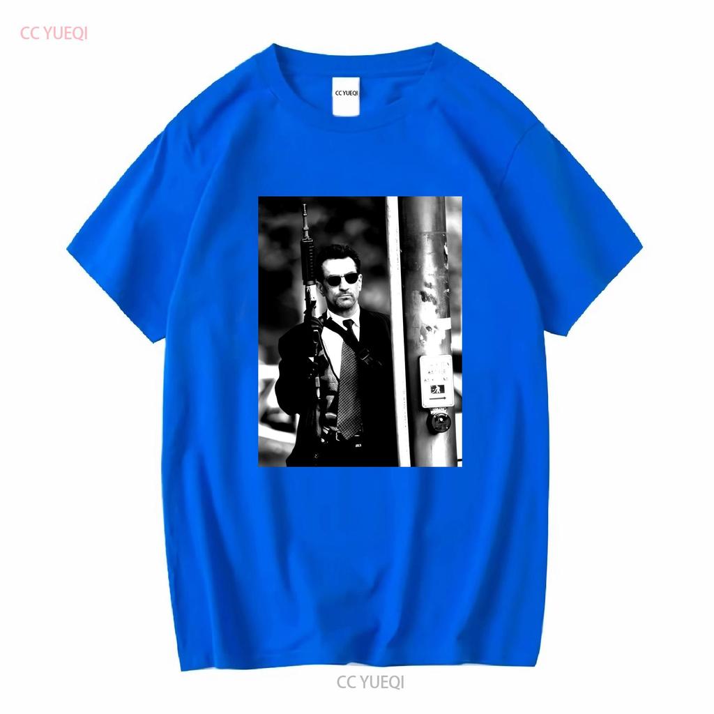 Cult Classic Movie Heat Robert De Niro Shootout Scene V3 T Shirt Vintage Washed Stretched Breathable Soft Unisex