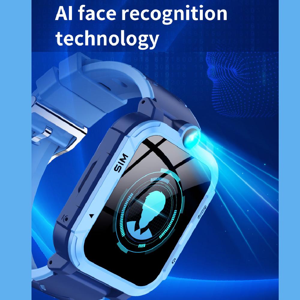 4G Kids Smart Watch Phone 1+8GB GPS WiFi Tracker Location Video Call SOS Call Back Monitor APP Dowload Children Smartwatch Gifts