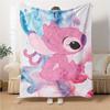 Pink Stitch Water Blanket Soft Throw Blanket For Home Bedroom Bed Sofa Travel Office Solid Christmas Blanket