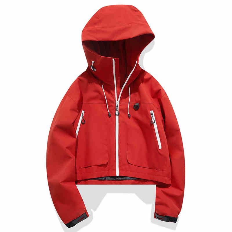 Woodpecker Women's Petite Windproof Jacket - Spring/Autumn Casual Style