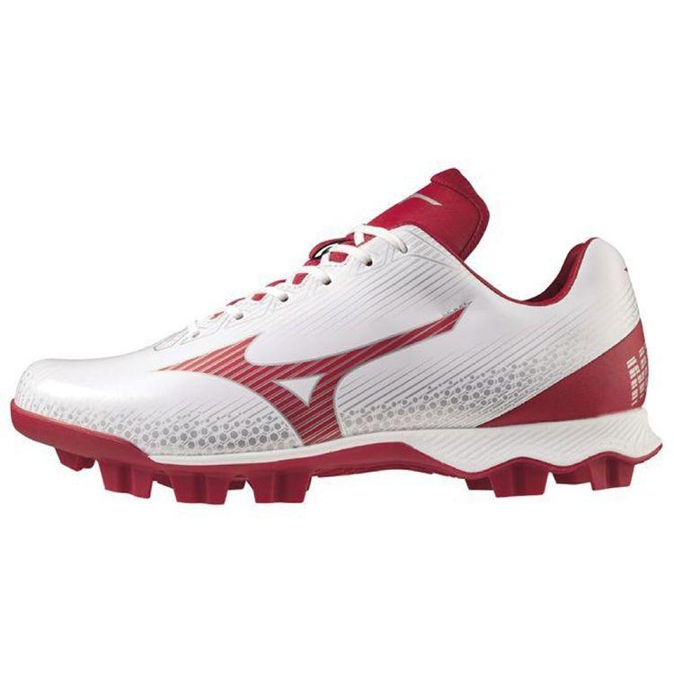 

Mizuno Wave LightRevo White Red Unisex Sneakers 11GP222162 40