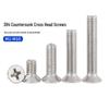 304 Stainless Steel Cross Recessed Flat Head Machine Screws