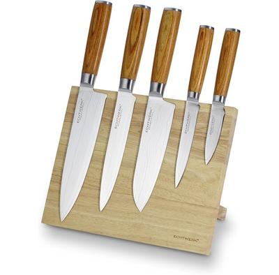 Kitchen Utensils Echtwerk Holz-Magnet, 6 Pieces, Natural
