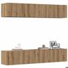 VidaXL Wall-mounted TV Furniture 4 Pcs Artisan Oak Engineered Wood, TV Stand, Hi-fi Cabinet, Entertainment Center, TV Buffet, 3328944