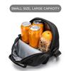 Insulated Lunch Bag  Portable Cooler Tote with Zipper, Cartoon Design