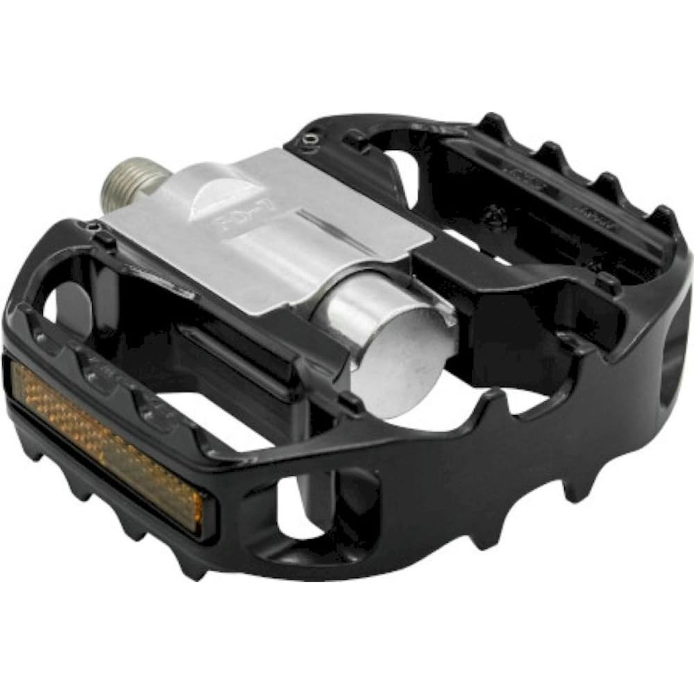 MKS (Mikashima Manufacturing) Bicycle Pedals FD-7 Wide Black