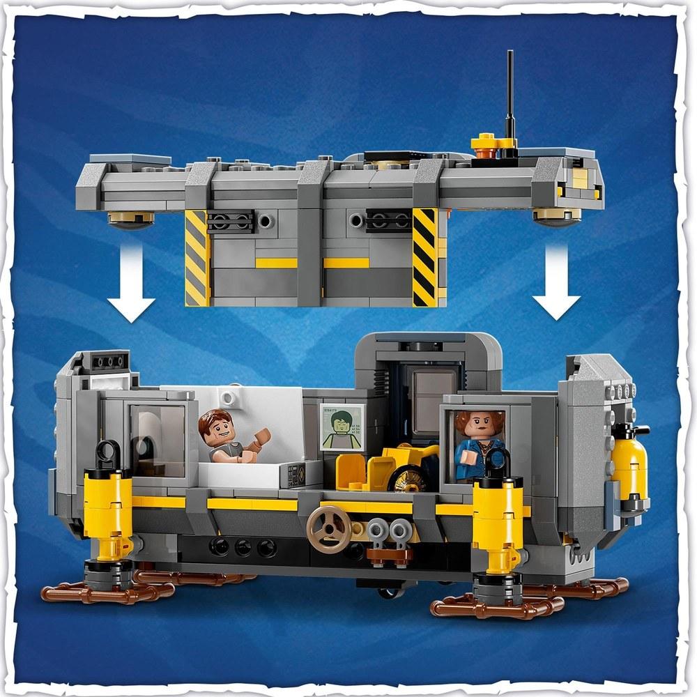 LEGO Avatar Pandora Sky Mountain and RDA Samson 75573 Toy Block Set Fantasy Movie Gift for Boys and Girls Aged 9 and Up