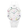 Achteckige Quarz-Armbanduhr Dopamin Kontrastfarbe Unisex Mode Wasserdicht Luxus Trendig