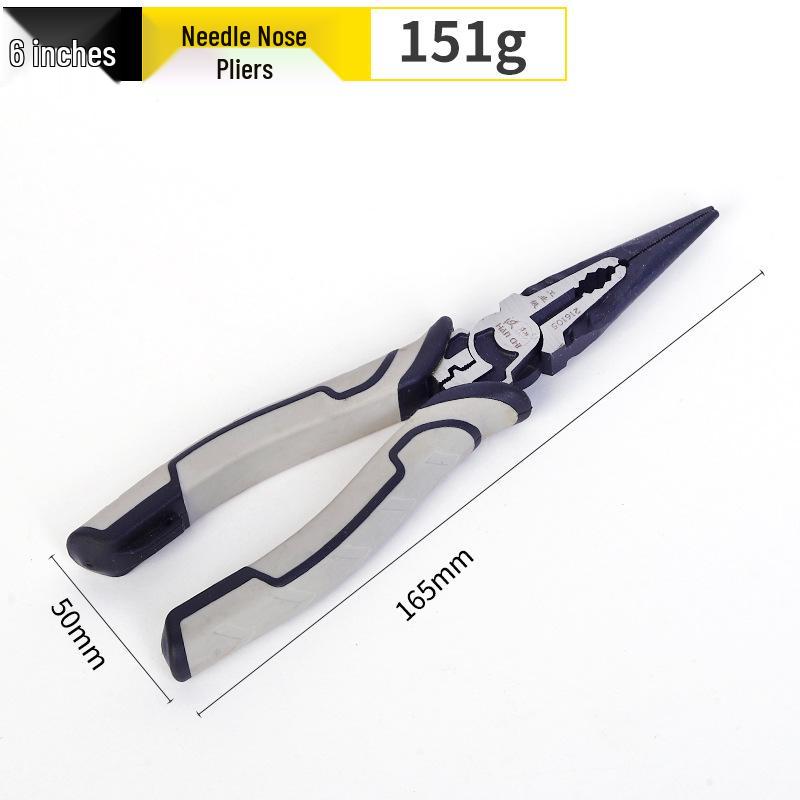 

High Hardness Steel Wire Cutters & 6-inch Angled Pliers for Household Use