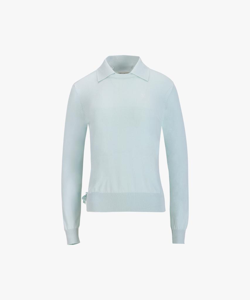 FAIRLIAR GOLF Detachable Collar Ribbon Knit (Mint)