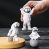 4Pcs Astronaut Statue Fireplace Model Resin Spaceman Figurine Home Decor