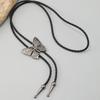 Boho Five-pointed Star Bolo Tie Ethnic Style Bronze Butterfly Choker  Women