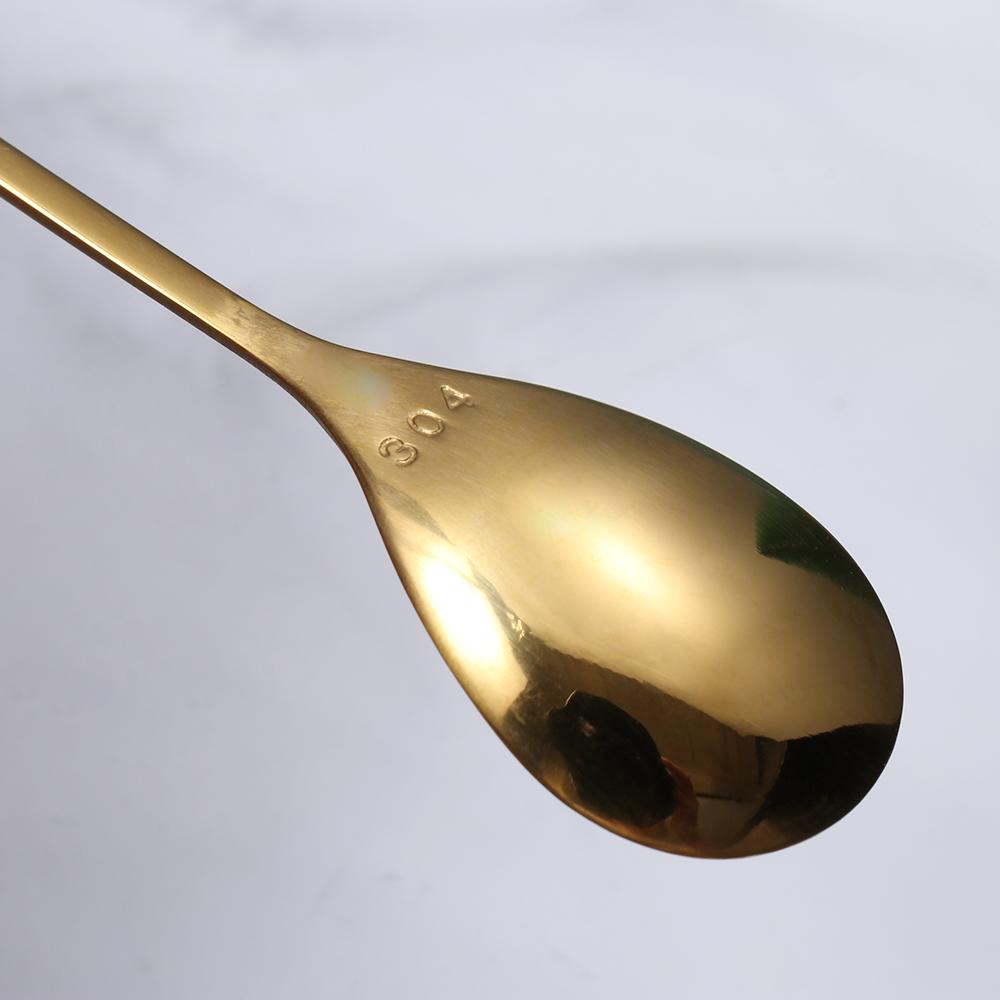 Desserts Christmas Deer Head Stirring Spoon Christmas Spoons Coffee Scoops Xmas Antlers Tea Scoop