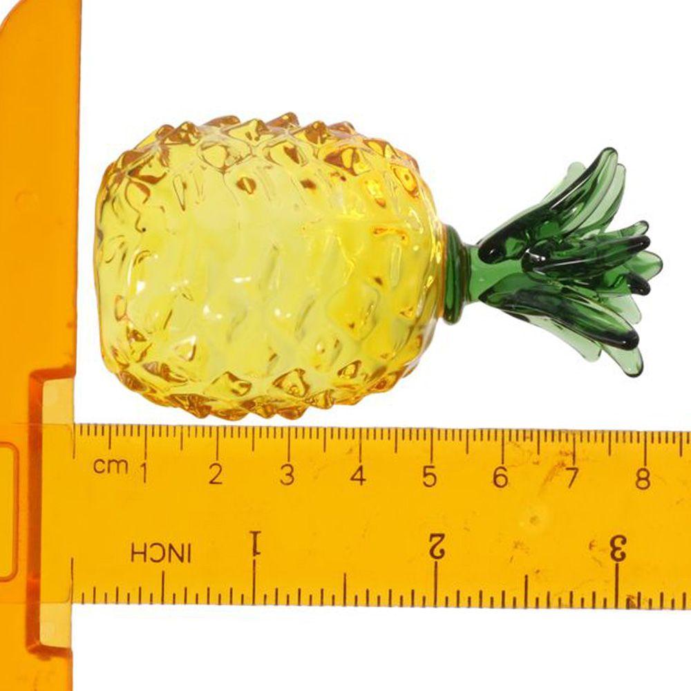 Crystal Crafts, Tabletop Decorations, Glass Pineapple Figurine Paperweight, Fruit Decorations, Tabletop Centerpiece, Home Decor