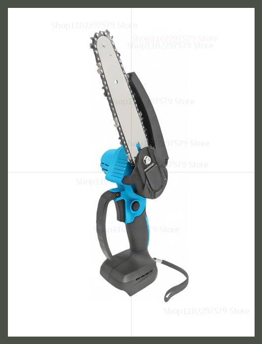 

6-дюймовая аккумуляторная мини-бензопила 18 В ручная электрическая пила для обрезки деревьев перезаряжаемый садовый инструмент для обрезки и ландшафтного дизайна