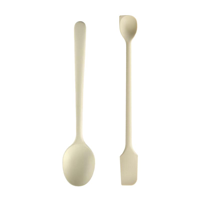 2/4Pcs Silicone Jam Spoon Scraper Heat Resistant Food Grade Non-Stick Kitchen Gadget for Baking Dessert Making