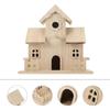 Outside Bird House Outdoor Birdhouse Room Multipurpose Wood DIY Hanging Hummingbird