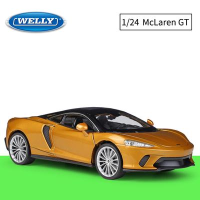 1/24 Escala Welly McLaren GT Liga Carro Modelo Diecasts Metal Brinquedo Veículos Modelo Carro Alta Simulação Coleção Presentes Infantis