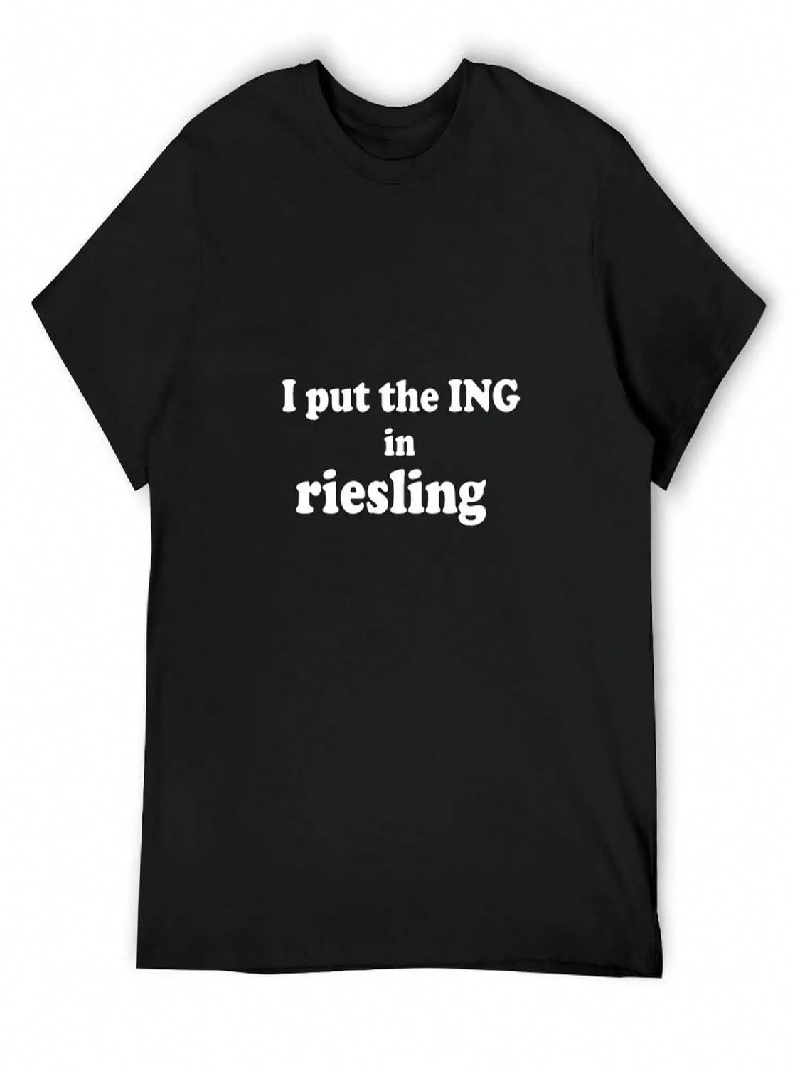 Funny Riesling Pun Joke T-Shirt Aesthetic Clothing Hippie Clothes T Shirts For unisex Graphic S