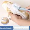 Five-Sided Soft Bristle Shoe & Laundry Cleaning Brush - Gentle, Multifunctional Tool for Shoes & Clothes.