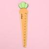 1 Piece Cute Carrot Star Sword Stationery Cartoon Drawing Kitten Straight Plastic Ruler