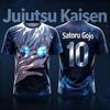 Jujutsu Kaisen 2026 Vară Nou No.10 No.7 Satoru Gojo Anime Special Tricou Fotbal Adult Bărbați Imprimat 3D Copii Y2k