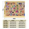 Stardew Valley Collection Character Blanket  Soft Funny Plush Throw Blanket For Children Living Room Flannel Bedspread Bed Cover