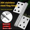 Dobradiças de Porta Pesadas Dobradiça de Porta de Bandeira Destacável Fechaduras de Móveis Celeiro Desvio Acessório de Portão para Portas de Metal Janela Armário