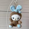 KT Sanrio Series Rabbit Plush Keychain Pendant Toy