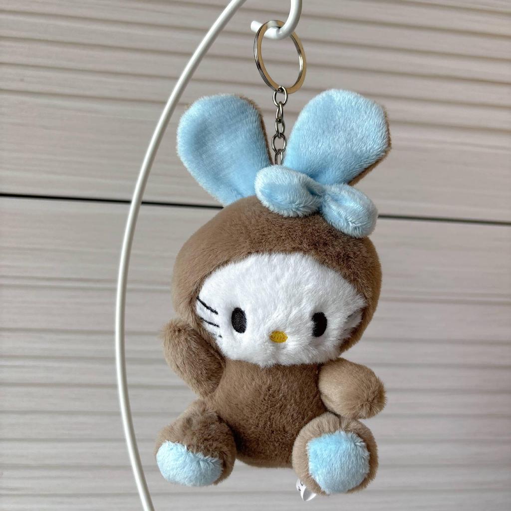 KT Sanrio Series Rabbit Plush Keychain Pendant Toy