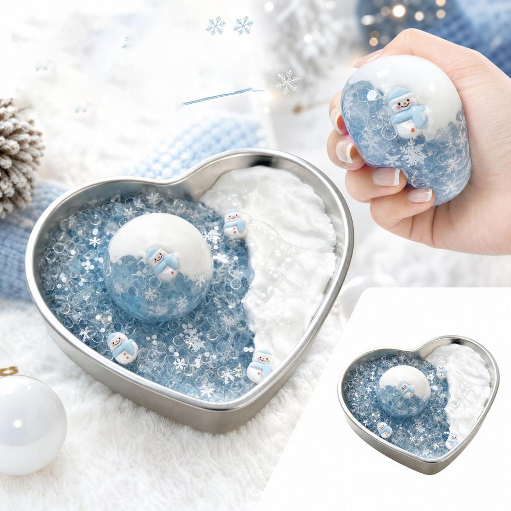 Cute Christmas Stress Toy - Sensory Toy for Kids and Adults