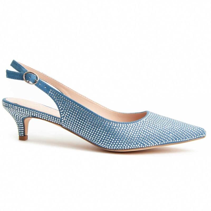 Zapato De Vestir Para Mujer  Montevita  Festshoe5  90515 cm blu