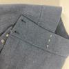 HERMES Plain Bottoms apparel skirt wool Navy