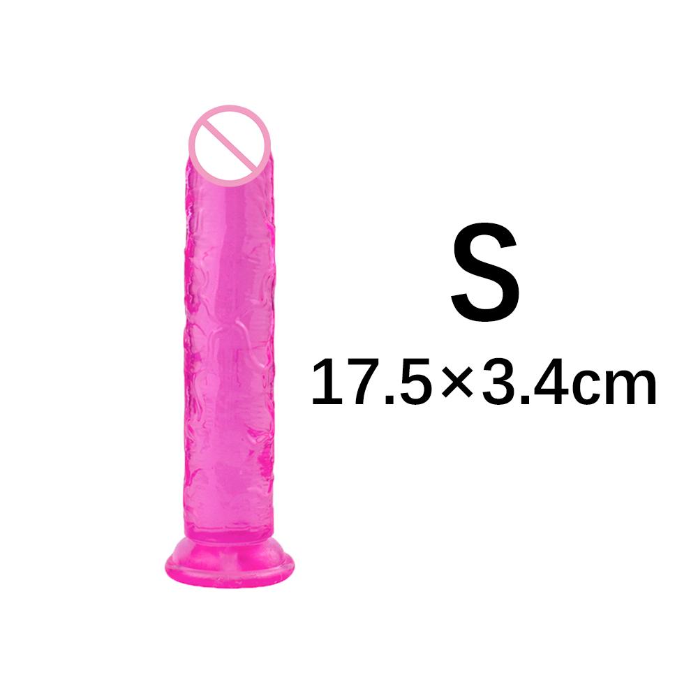 Strong Suction Cup Jelly G-spot Dildo Huge Lifelike Penis Dick Anal Female Sexy Products Sex Toys