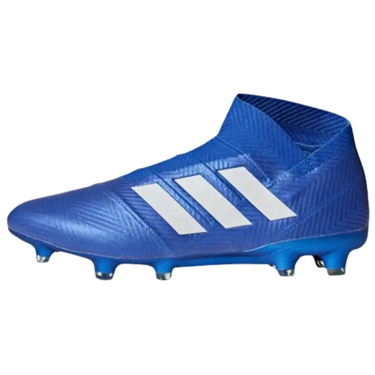 Adidas Nemeziz 18+ FG Футбольный Синий Мужские Шиповки Обувь-Белый DB2071 40⅔
