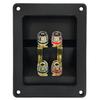 Professional Speaker Box Rear Back Panel Wiring Terminal Plugs Square Boxes With Banana Jack Subwoofer Speaker Terminal