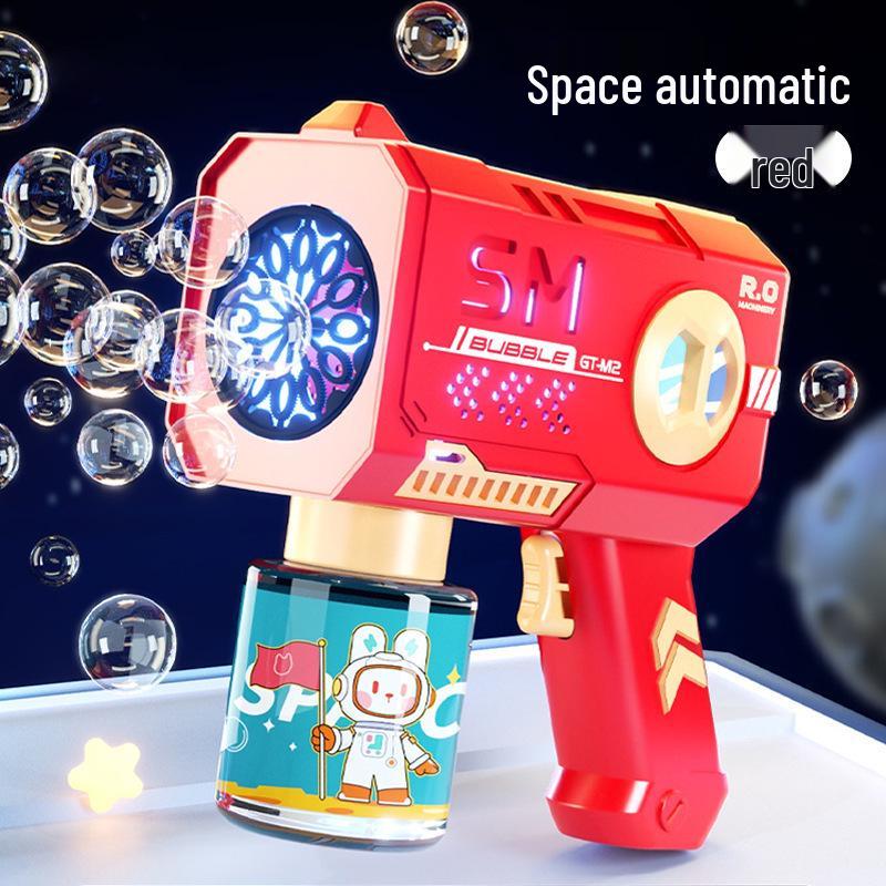 Electric Luminous Bubble Gun - Automatic Handheld Toy for Kids