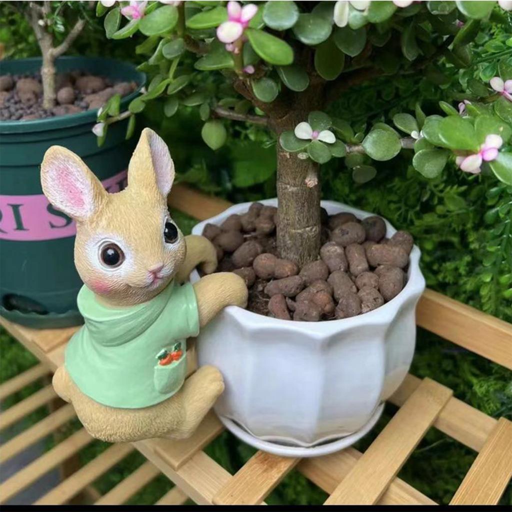 2pc Easter Craft Bunny Ornaments 3.5 Inch For Decorating And Easter Decorations Easter Craft Bunny Ornaments, Easter Decorations