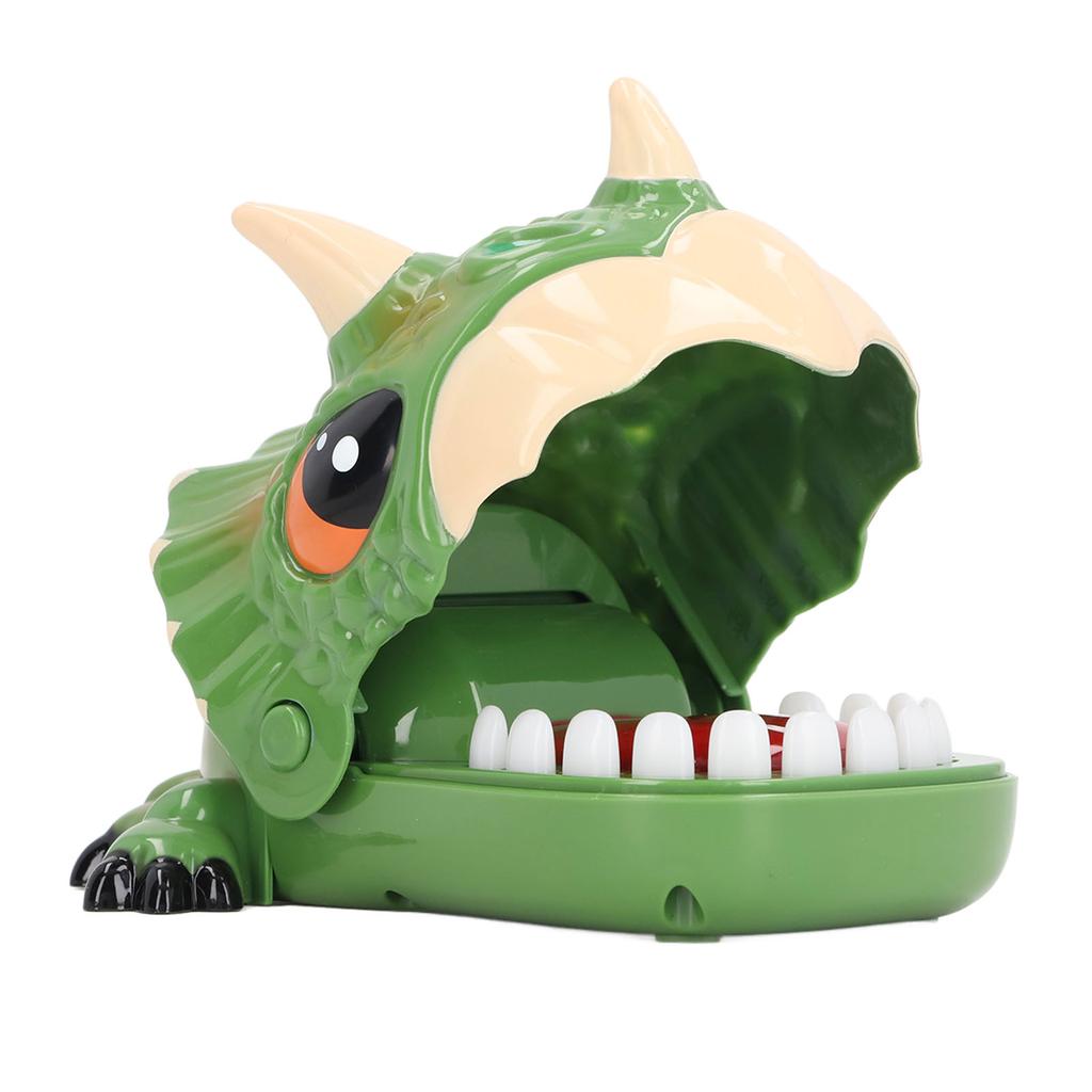 Finger Biting Prank Toy Dinosaur Shaped Interesting Interactive Press Teeth Funny Game for Kids