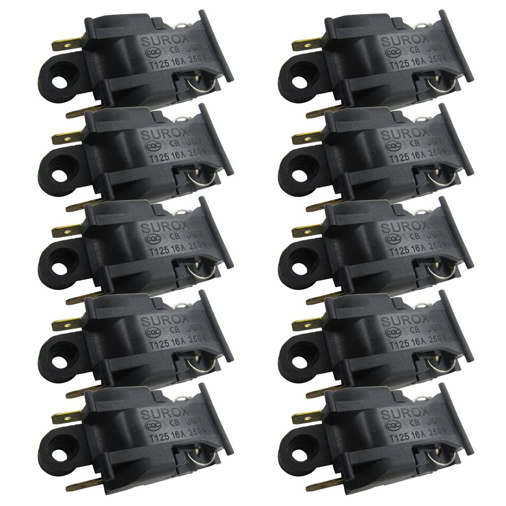 Black Electric Kettle Switch Thermostat Control XE3 JB01E 16A Quantity of 10