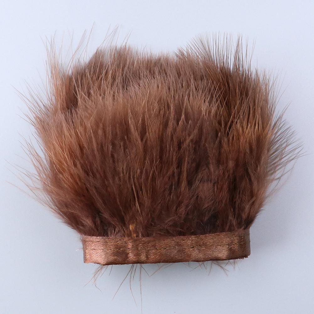 1Meters Furry Turkey Feathers Trim Ribbon White Natural Plumes For Traditional Holiday Dress Sewing Plumas Accessories