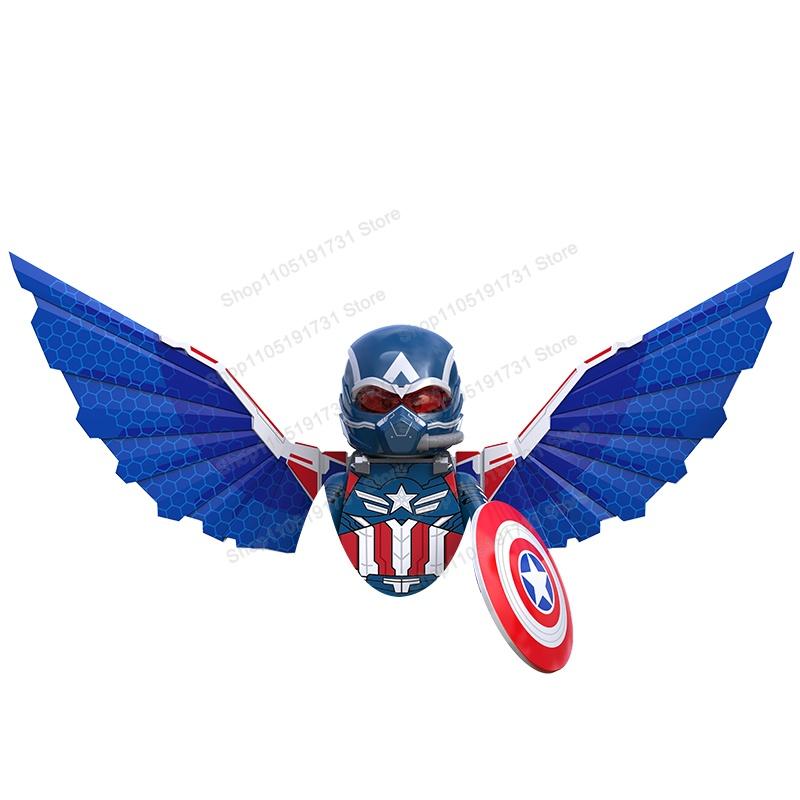 Blind Box Anime Super Cartoon TV Movies Heroes Assembly Building Blocks Kid MINI Brick Toy Collection Gift Christmas Gift TV6220