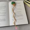 Crochet Cactus Bookmark Hand-crocheted Knitting Bookmark Office Decoration Vibrant Color Party Favors