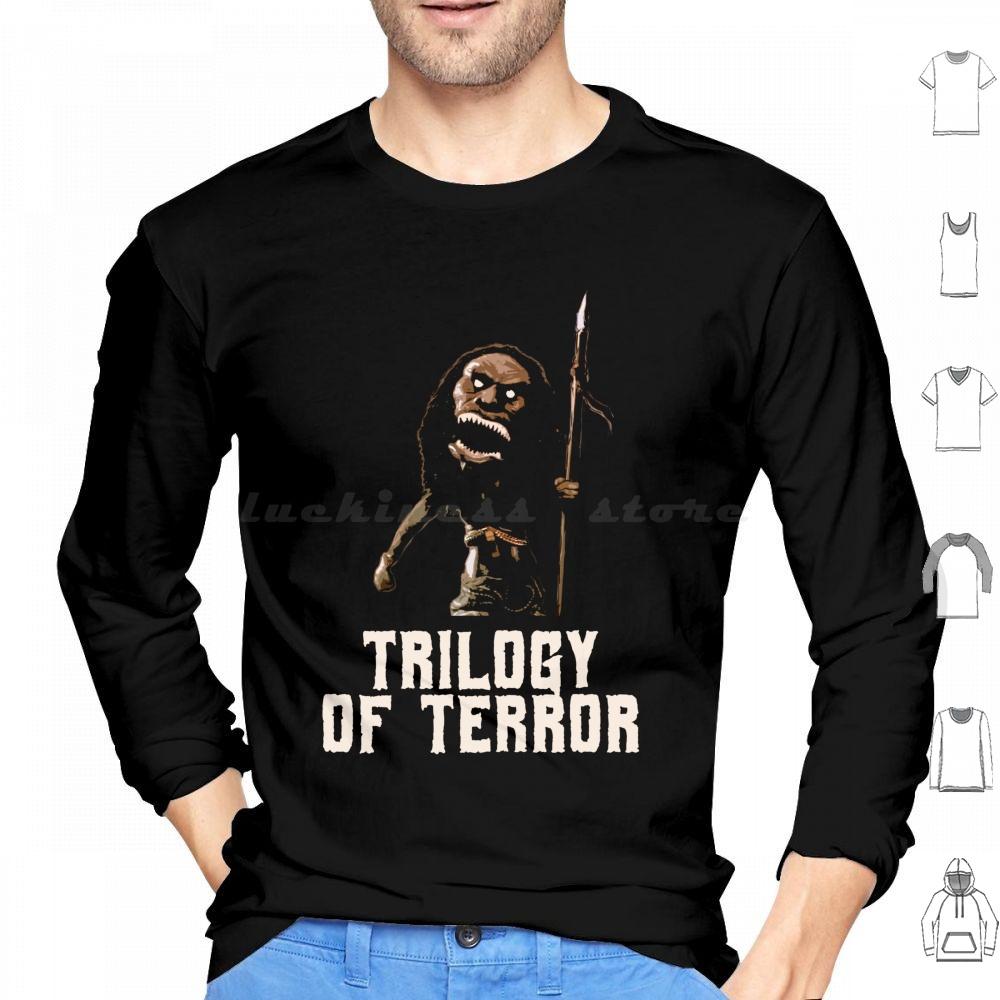 Trilogy Of Terror Hoodies Long Sleeve Trilogyofterror Zunidoll Zuni Horrormovies Horror Movie Vintage