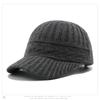 Women's Knit Baseball Cap Korean Japanese Style Face Slimming Thermal Winter Peaked Hat Versatile Fashion
