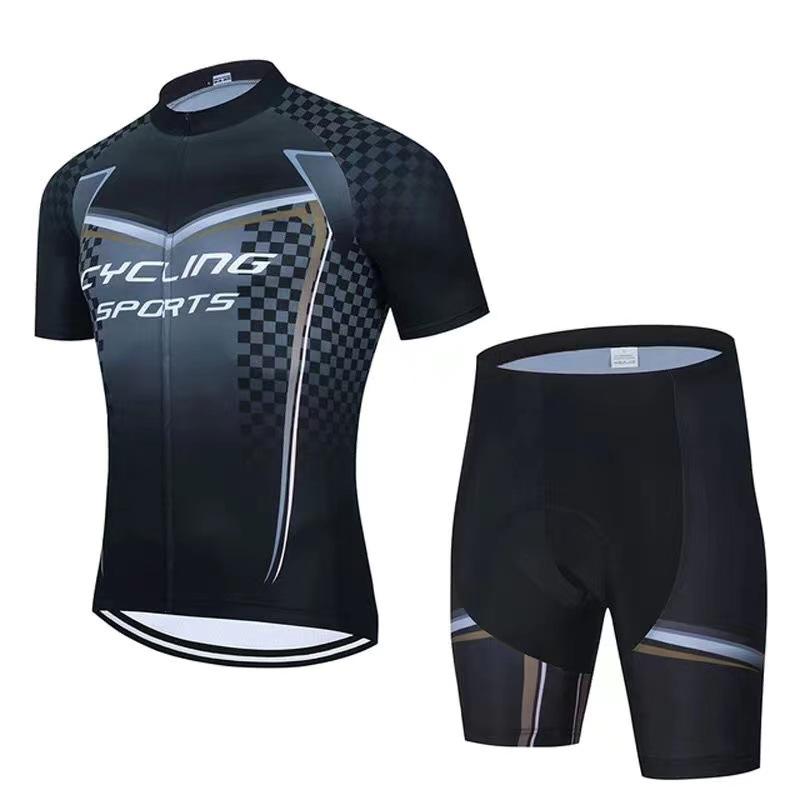 Men's Summer Quick-drying Breathable Short-sleeved Road Bike Cycling Suit