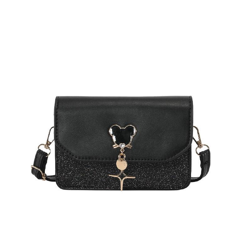 2024 Новая Мода Корейский Стиль Уличный Тренд Маленькая Сумка Через Плечо Для Женщин Black